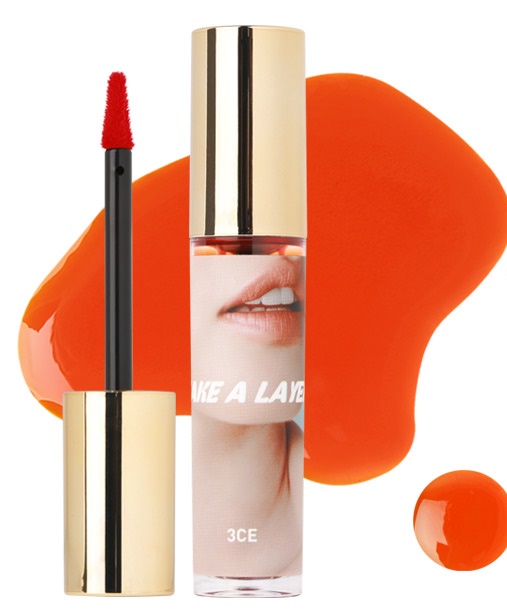 3CE Take A Layer Tinted Water Tint #Most Orange, ทินท์สูตรน้ำ,3CE ,Park Sora,ทรีคอนเซ็ปต์อายส์,Take A Layer Tinted Water Tint,3ce ราคา ,3ce รีวิว ,3ce ลิป