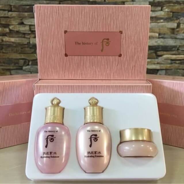 The history Of Whoo , Soo Yeon ,  Gift Set 3items , เซ็ทบำรุงผิวสุดหรู 3 ชิ้น , ผิวเปล่งปลั่งชุ่มชื้น