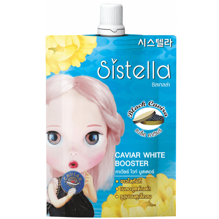 Sistella  , Caviar white  , white Booster , ครีมปรับสภาพผิว , ขาวกระจ่างใส , รูขุมขน