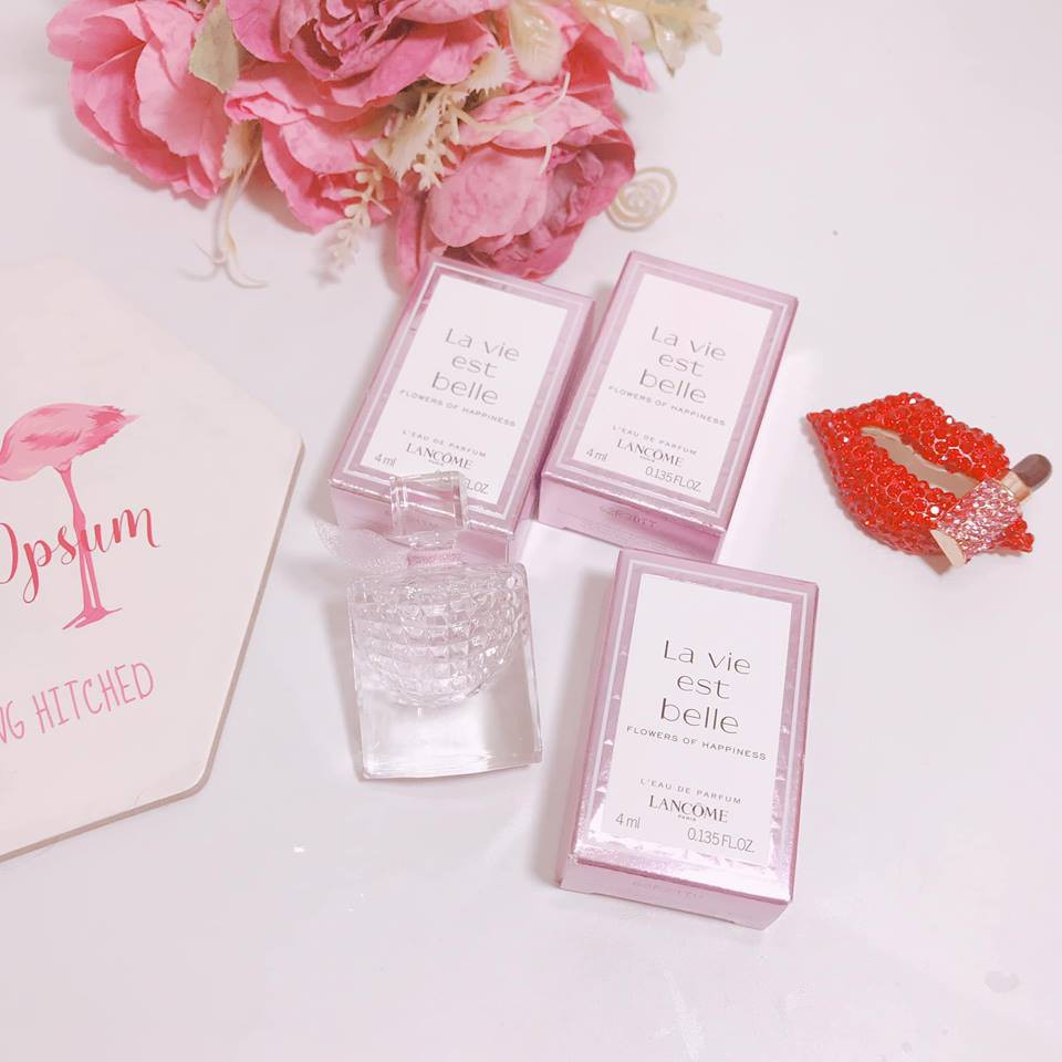 Lancome La Vie Est Belle Flower Of Happiness EDP,Lancome La Vie Est Belle Flower Of Happiness,lancome la vie est belle flower of happiness รีวิว,lancome la vie est belle flower of happiness ขวดเล็ก,lancome la vie est belle flower of happiness ราคา,