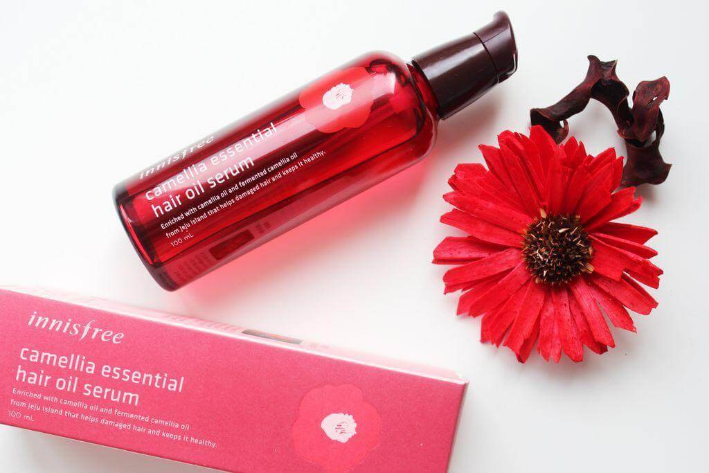 Innisfree Camellia Essential Hair Oil Serum รีวิว,Innisfree บำรุงผม,Innisfree บำรุง เส้นผม