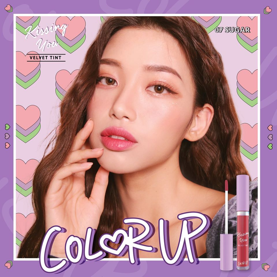 Color Up Kissing You Velvet Tint #07 Sugar