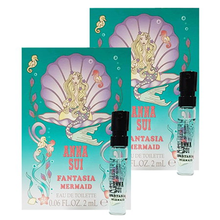 แพ็คคู่สุดคุ้ม! ANNA SUI Fantasia Mermaid Eau De Toilette 2 ml 