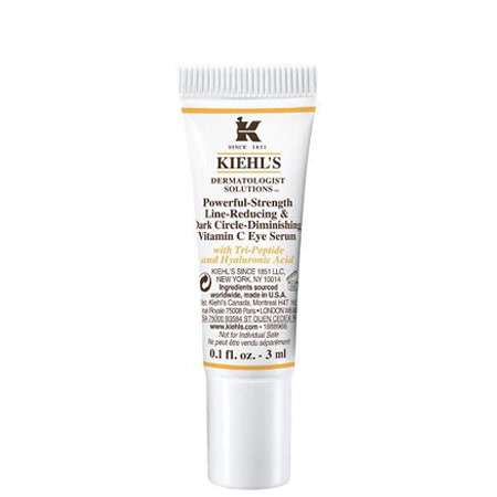 Kiehl's, Kiehl's Powerful-Strength, Kiehl's Powerful-Strength Line-Reducing & Dark Circle-Diminishing Vitamin C Eye Serum, Kiehl's Powerful-Strength Line-Reducing & Dark Circle-Diminishing Vitamin C Eye Serum 3ml, อายครีม, บำรุงผิวรอบดวงตา, Kiehl's Powerful-Strength Line-Reducing & Dark Circle-Diminishing Vitamin C Eye Serum รีวิว